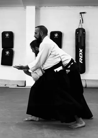 Aikido paired practice