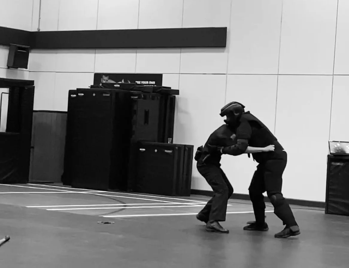 Police defensive skills grappling and control training